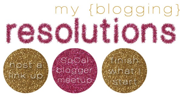 Blogging Resolutions