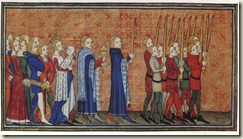 Procession de Baptême de Charles VI