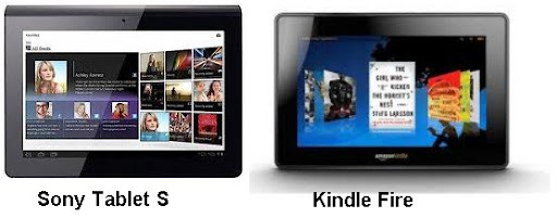 Sony Tablet S vs Kindle Fire