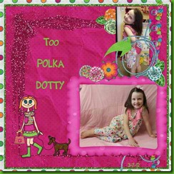 Mom-Too Polka Dotty - Font