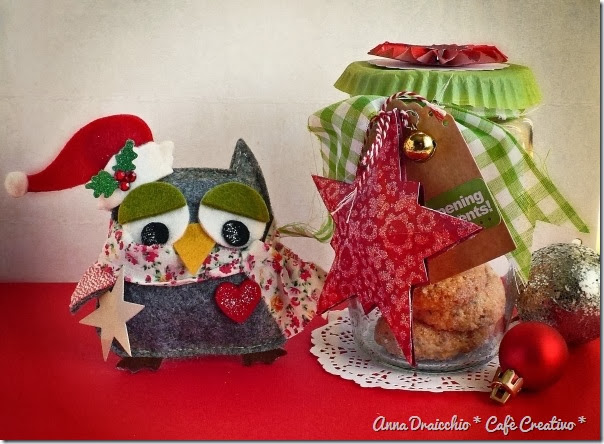 cafe creativo - Anna Drai - sizzix big shot - christmas gift jar owl (1)