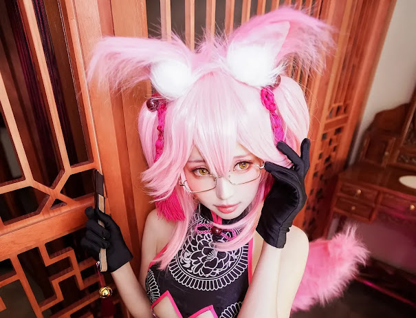 Coser@Ely_eee (ElyEE子) 玉藻前旗袍