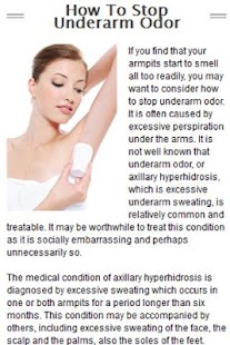 Stop Body Odor Screenshots 1