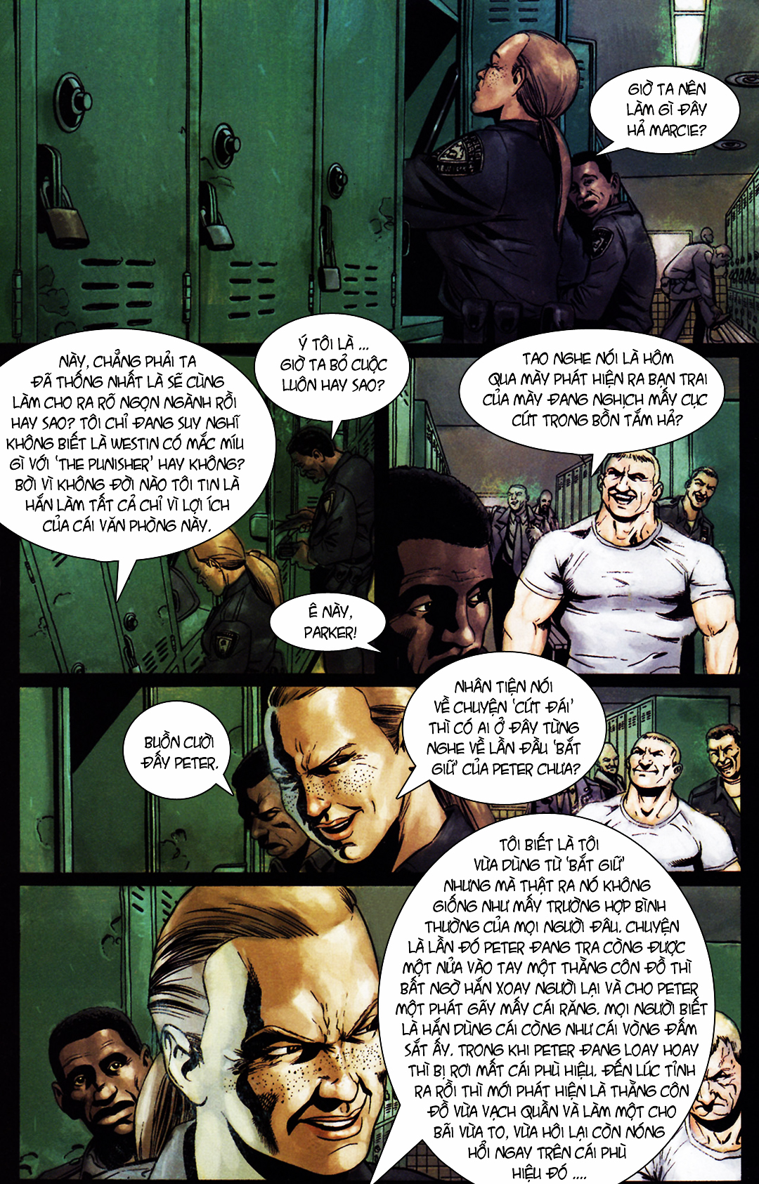 The Punisher: The Slavers chap 3 trang 15