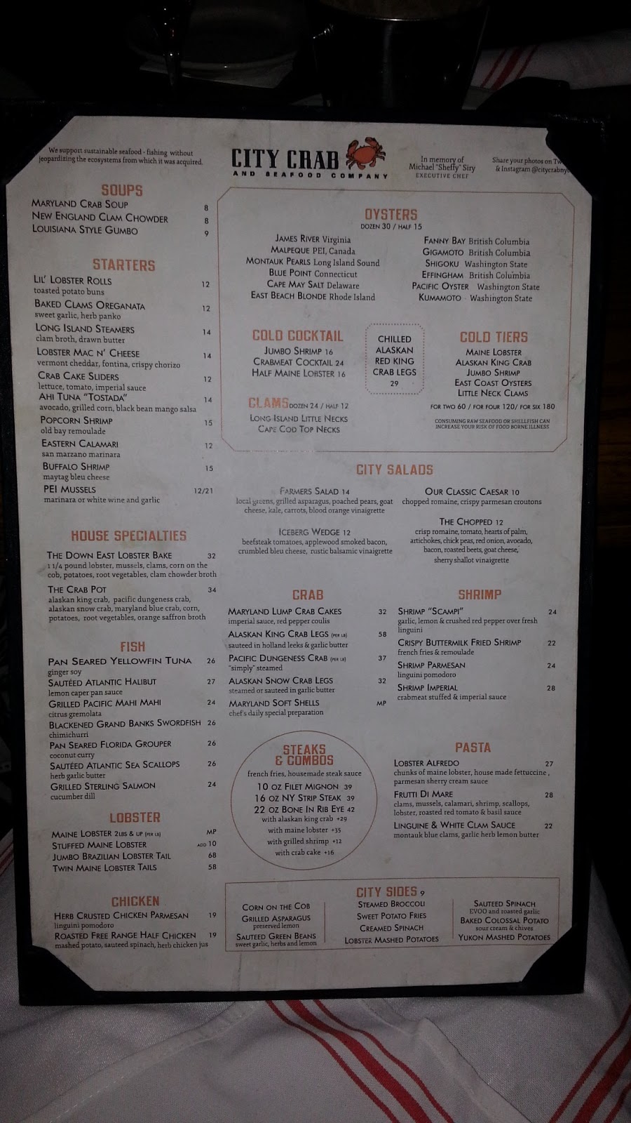 City Crab happy hour ) Happy Hours and Restaurant Deals