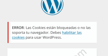 Solución] ERROR: Las cookies están bloqueadas o no las soporta tu navegador.  Debes habilitar cookies para usar Wordpress - Nestavista