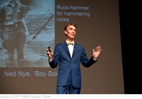 'Bill Nye at Tech | 2' photo (c) 2011, Will Folsom - license: http://creativecommons.org/licenses/by/2.0/