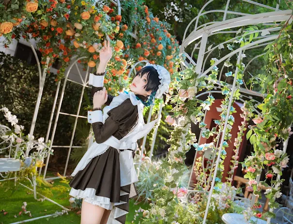 Coser@桜桃喵 Vol.141 温迪女仆+花絮