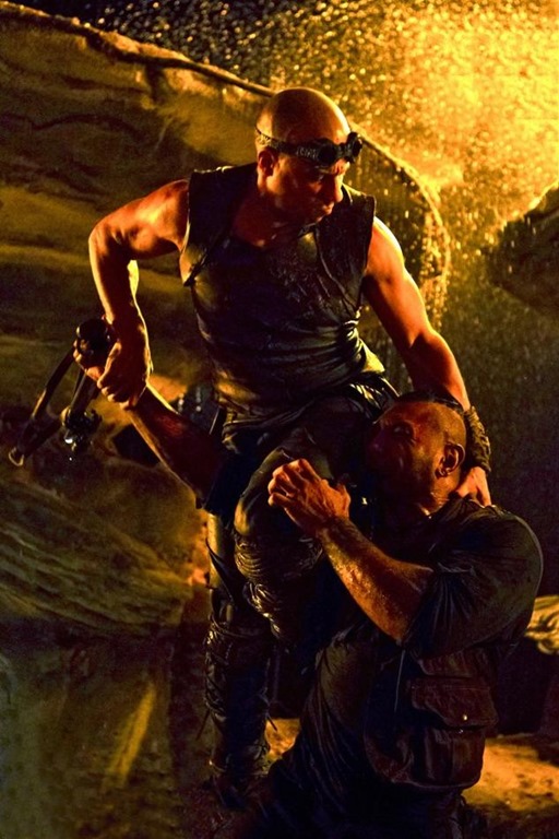 Vin Diesel Fights Hard in New Riddick Photo