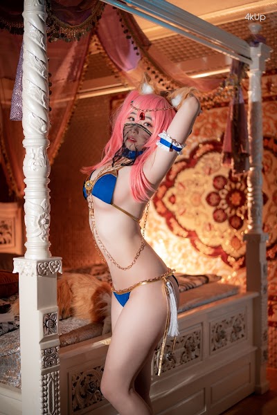 CreamSoda Bambi (밤비) – Cosplay Tamamo + Kama (FGO)