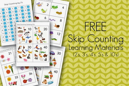 Skip Counting Learning Pack