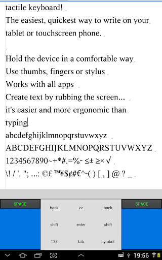 tactile keyboard - free
