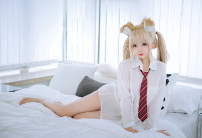 Coser@日奈娇 衬衫小狗