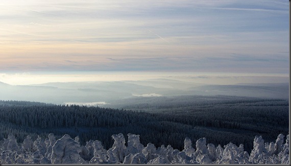 winter über dem Waldlandreich
