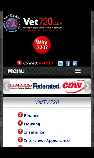 【免費商業App】Vet720: Military Jobs-APP點子