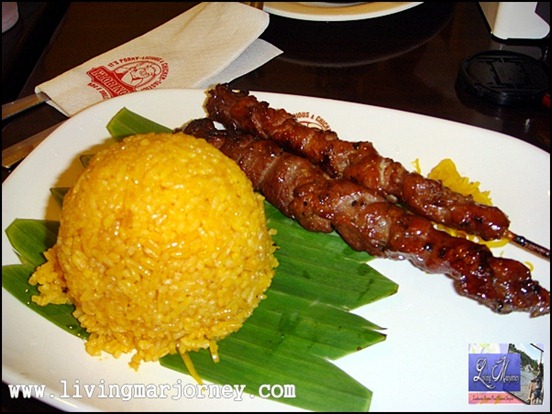 2 pcs Pork BBQ with unlimited Java rice (P120)