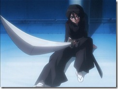 Bleach1 Rukia Gives Her Powers