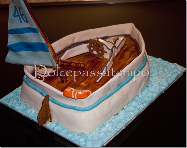 Torta Barca A Vela2