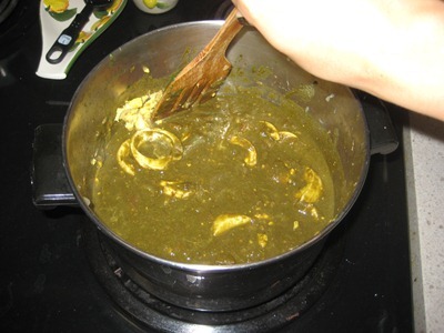 spinach egg curry 060