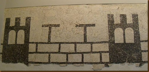 Mosaico de las murallas - Museo de Navarra