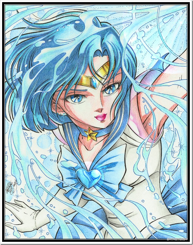 Sailor Mercury - Saint Seiya Araki