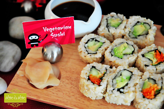 veg-sushi---Ninja-Party-by-Fete
