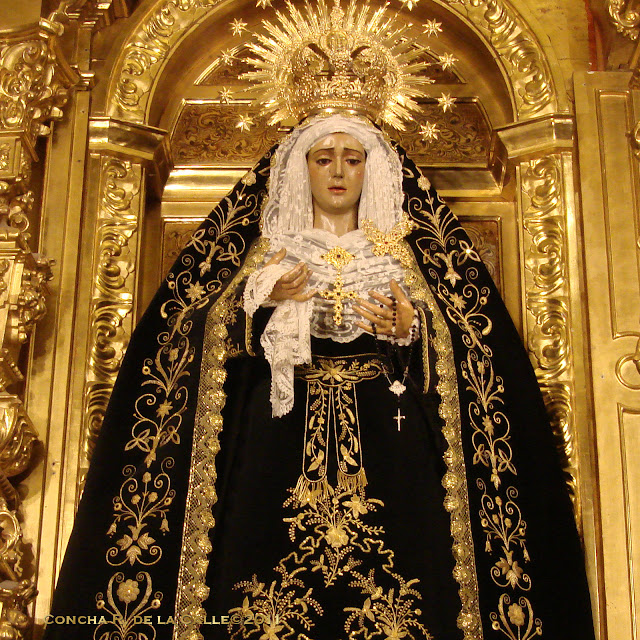 Sevilla: Dolorosas de luto, la Virgen de la Candelaria ...