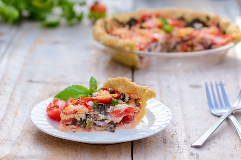 Tomato Pie Gluten free Pancake Ninja