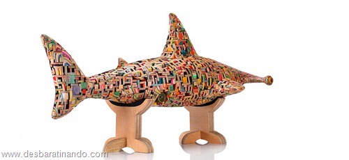 arte esculturas com skate reciclado desbaratinando  (23)
