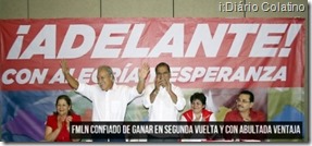 Sánchez Cerén. Eleições presidente de El Salvador.Fev.2014