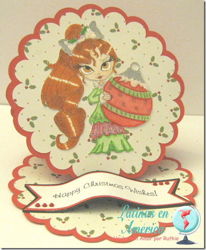 Lucy Sunshine Digital stamps - Isabella Christmas Ornament digi - Latinas en America - Ruthie Lopez - My Hobby = My Art 3