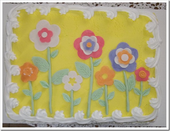 gum paste flower cake 014