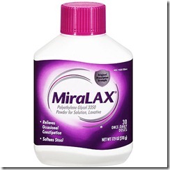 Miralax for shop cats with megacolon