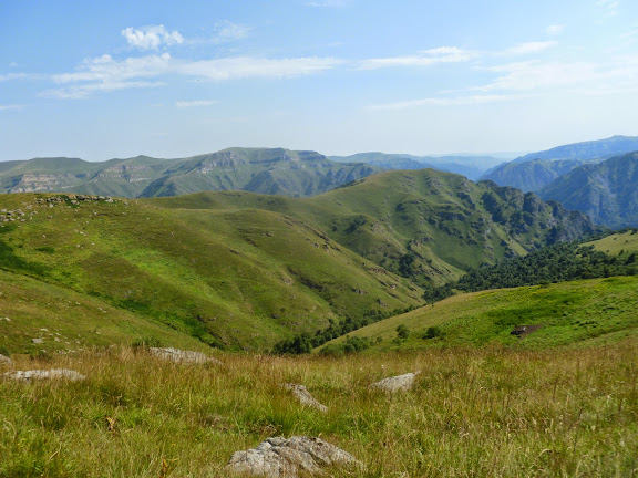 Plateau près de Khasaut (Karachaiévo-Tcherkessie), 16 août 2014. Photo : J. Marquet