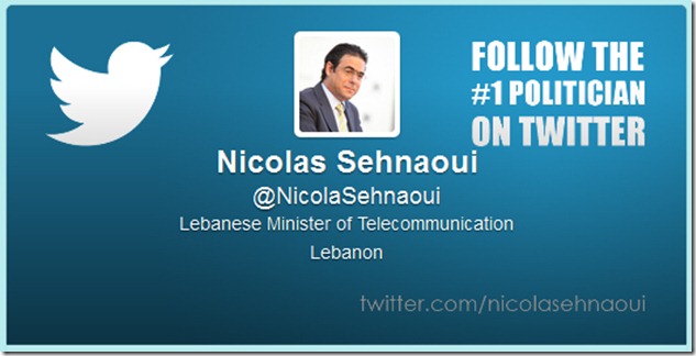 Sehnaoui twitter profile
