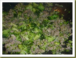 Ricciarelle di kamut con broccoli, cipollotto e salsiccia (6)