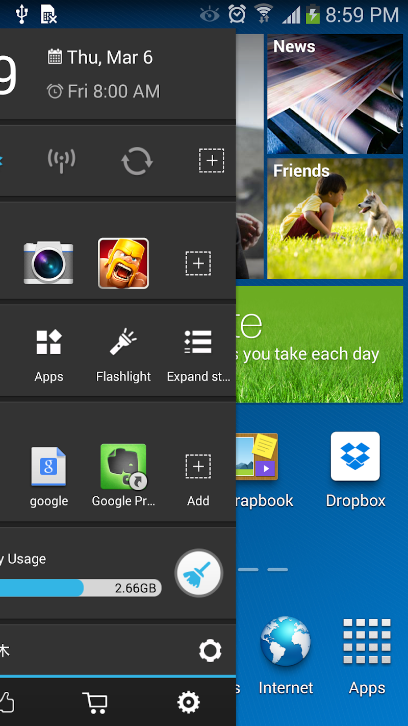 Sidebar Launcher v3.1 Unlocked Download Apk