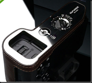 New Gariz XS CHA7OR Genuine Leather Half Case Orange for Sony A7 Sony A7R   eBay (2)