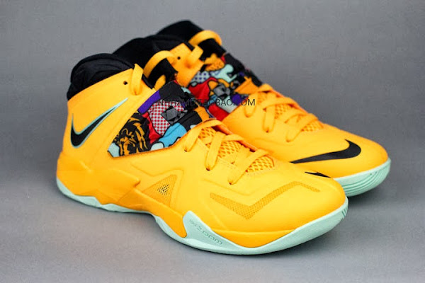 lebron soldier 7 yellow