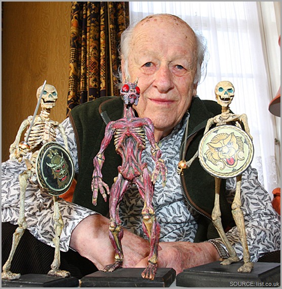 Ray Harryhausen. CLICK to read about the documentary on his life.