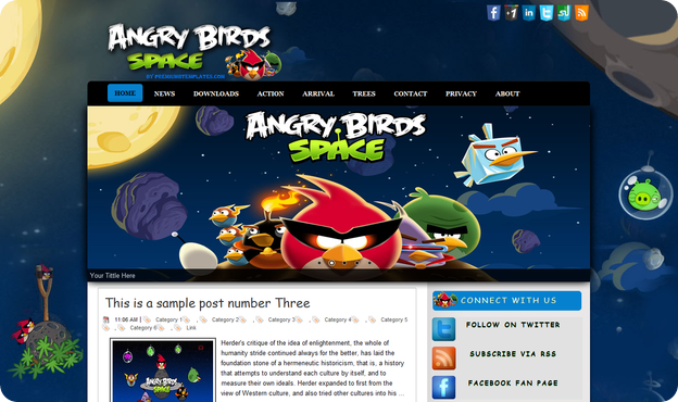 angry-birds-space-blogger-template