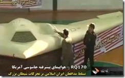 RQ-170 capturado pelo Irão. JAN 2012