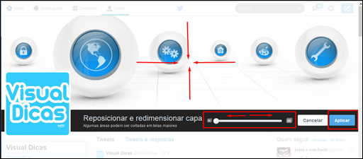 Novo visual Twitter - Visual Dicas