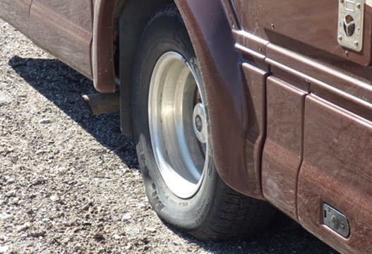 Motorhome Flat Tire