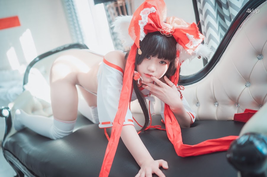 DJAWA Photo – Mimmi (밈미) Kitsune Miko (A ver)