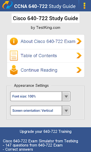 Cisco 640-722 Study Guide