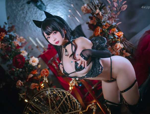 Coser@日奈娇 皮衣系列 猫猫领域