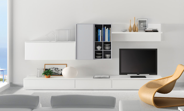 Decoración en blanco para comedores. ¡una idea brillante!