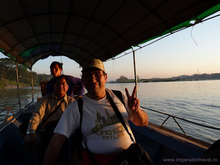 Intre Laos si Thailanda pe barca