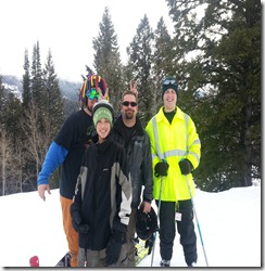 geocaching ski crew